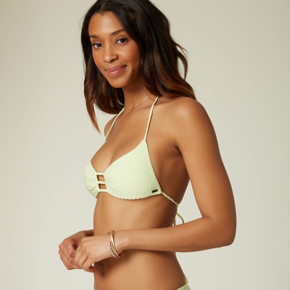 O'NEILL Coronado Saltwater Solids Textured Bralette Top